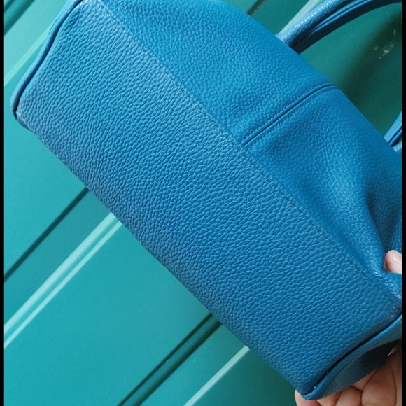 THIRTY-ONE JEWELL Teal Satchel Handbag - Picture 5 of 9